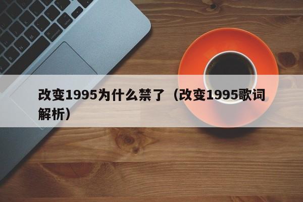 改变1995为什么禁了（改变1995歌词解析）