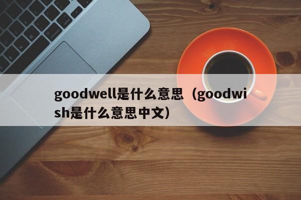 goodwell是什么意思（goodwish是什么意思中文）